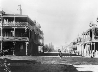 Vue de Johannesburg, vers 1900 - French Photographer